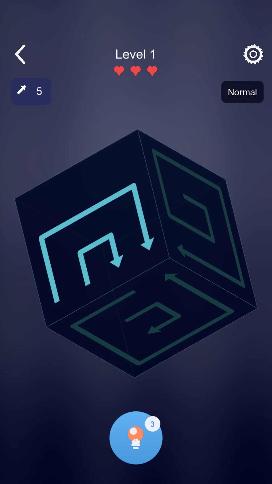 Arrow Fold 3D screenshot
